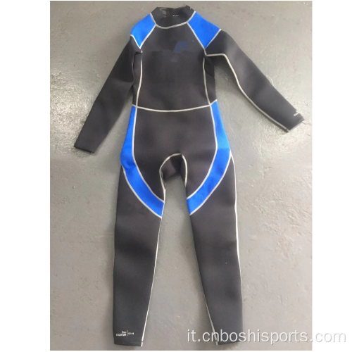 Donne commerciali di muta in neoprene immersioni blu